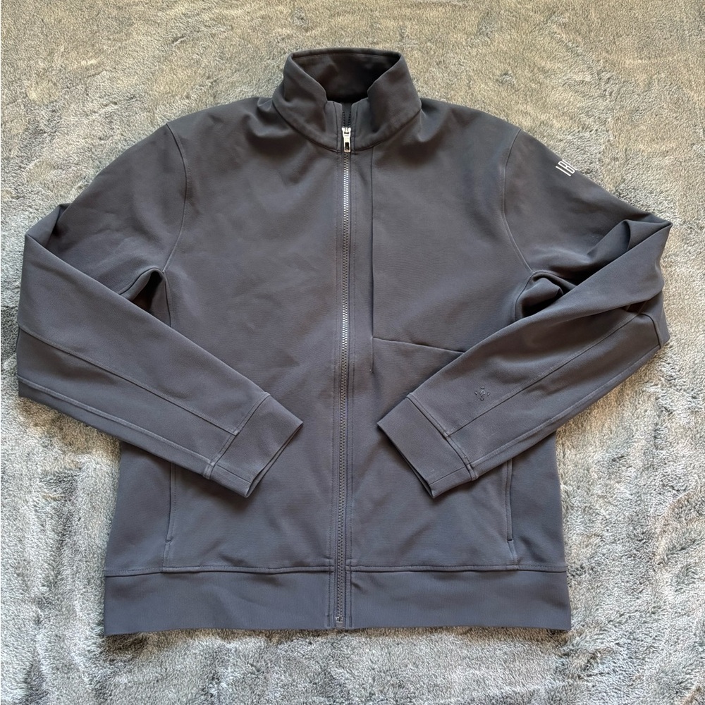 Lululemon Athletica Charcoal Full-Zip Jacket